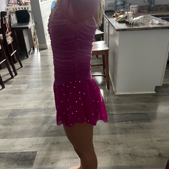 Figure skating competition dress adult Small - Picture 4 of 4